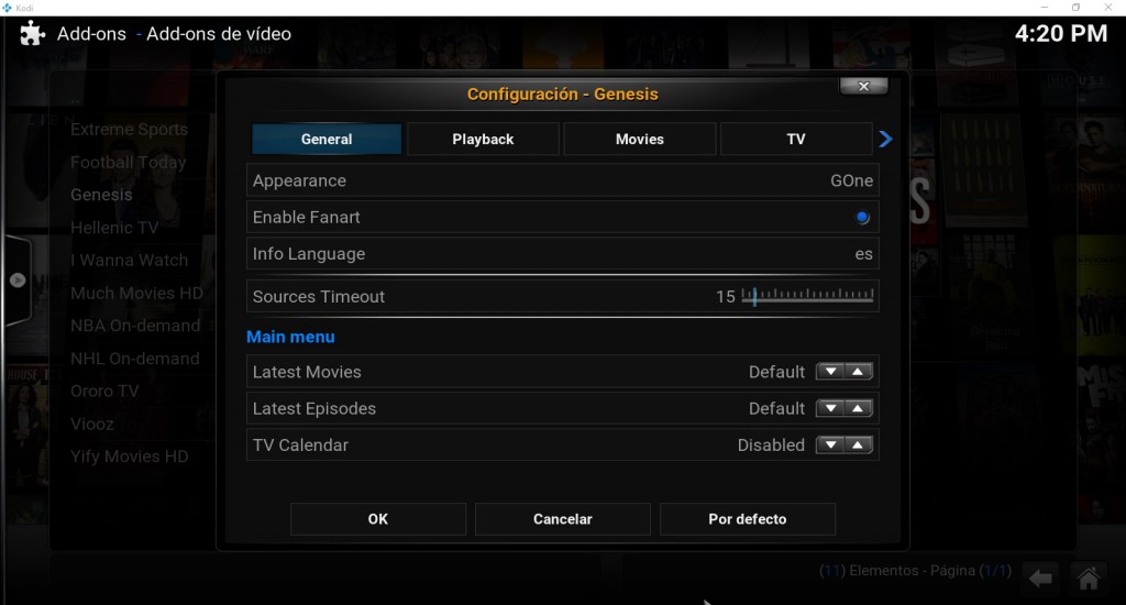 20 info Lenguage
